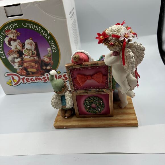 Vintage Dreamsicles Toyland Santa Claus Angels Elves 11 Edition 2002 With Box - Picture 6 of 10